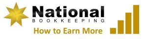 National Bookkeeping - How to Earn More Money - Logo