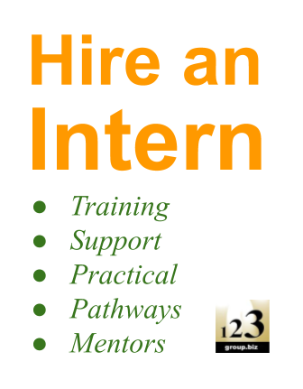 Cheap bookkeeping, cheap digital marketing, hire an intern, get HR support - 123 Group Pty Ltd