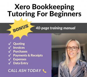 Xero Bookkeeping Tutoring For Beginners - Ash Xero Online Courses and Career Academy